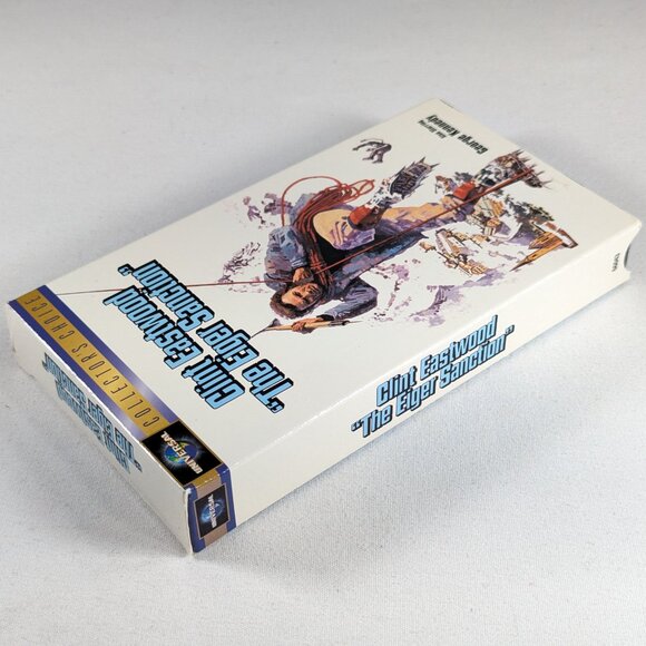 3/$15 The Eiger Sanction 1975 Classic VHS movie Clint Eastwood - Picture 4 of 7